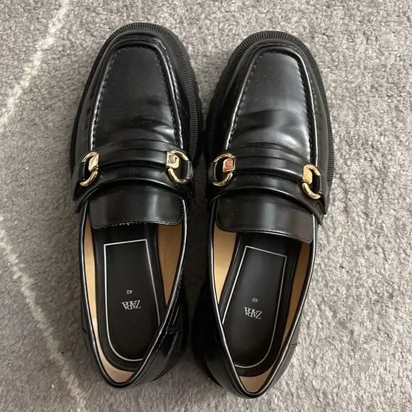 Zara lug sole loafers - Picture 2 of 5